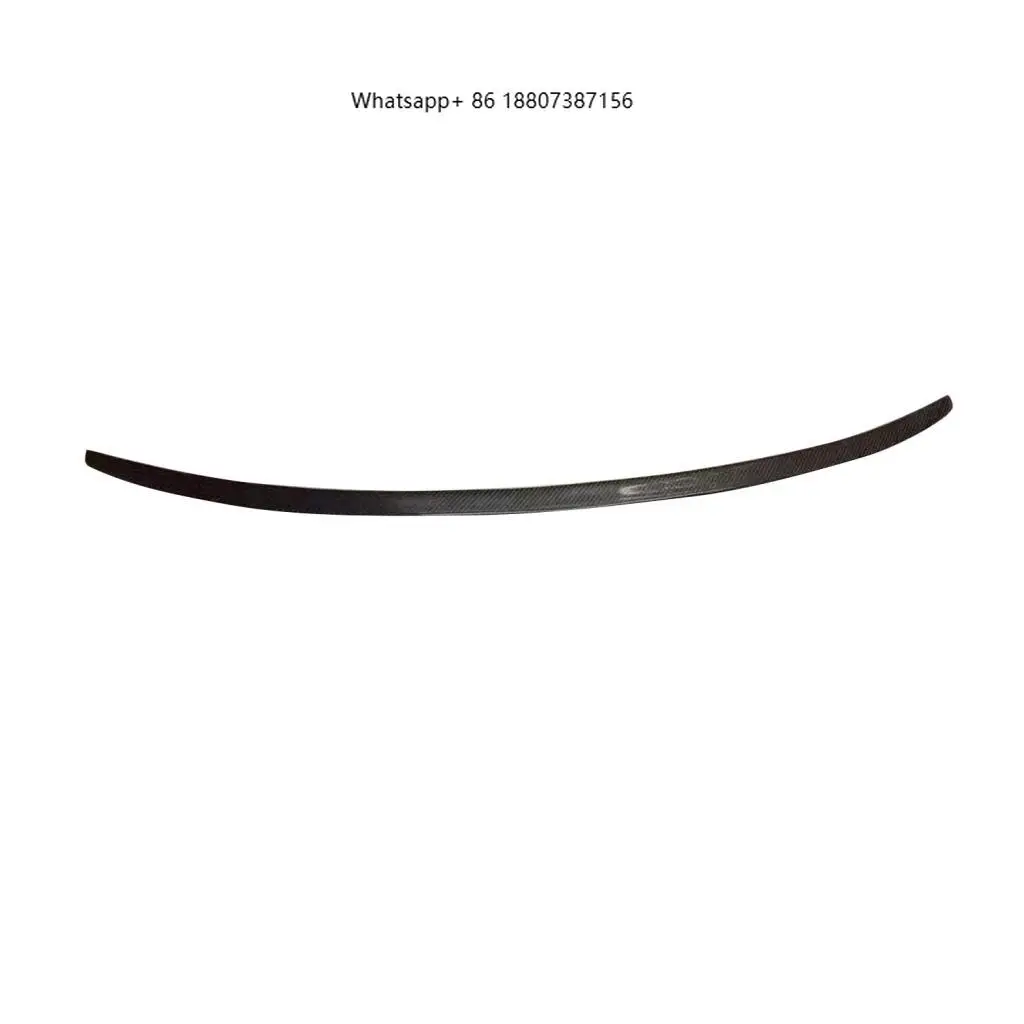 

Sedan Sline Car Accessories Carbon Fiber Tail Trunk Wing Rear Spoiler forAudi A3 8V 8Y S3 2021 2020