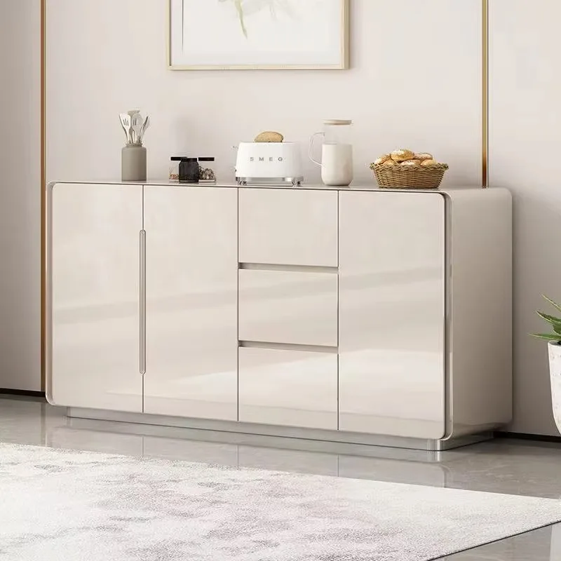 

Modern White Gloss Sideboard Luxury Kitchen Cabinet Dining Room Buffet Storage Living Room Cabinet Furniture