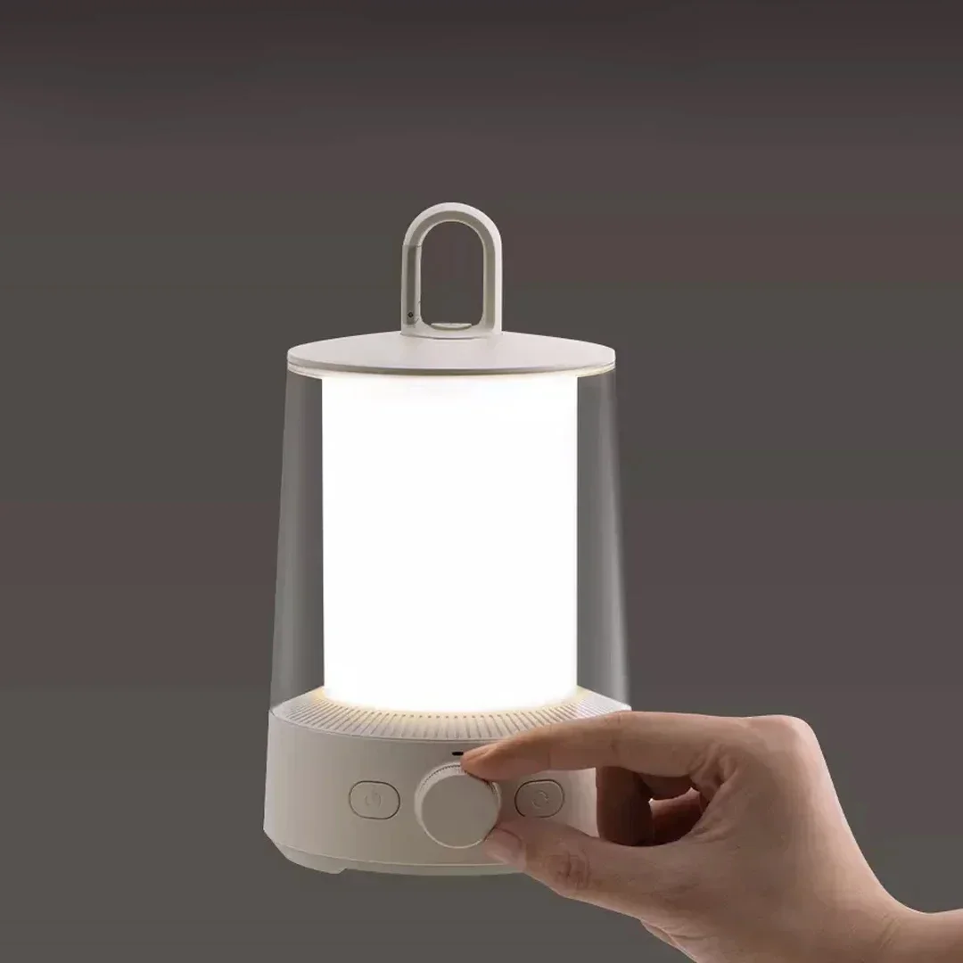 Xiaomi Mijia 분할 캠핑 램프 블루투스 제어 IP54 방수 3 in1 야외 캠핑 램프 손전등 다채로운 분위기 램프