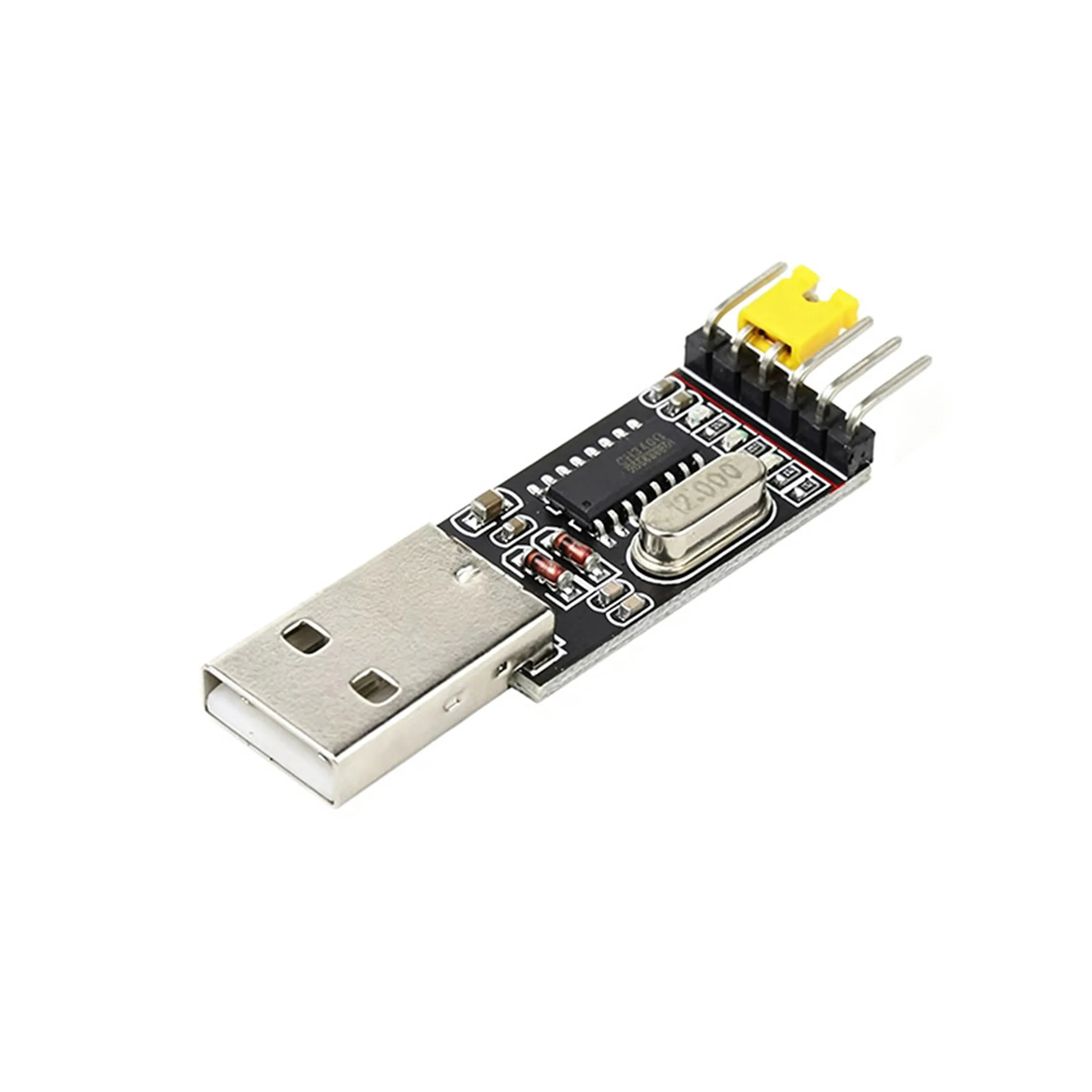 2PCS CH340G Module USB to TTL Serial Port: ZhiJiu Upgrade Board for STC Microcontroller Programmer and Download Cable