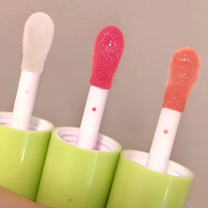 8 cores brilho labial plumping lábio esmalte bálsamo labial geléia de cristal hidratante óleo labial longa duração batom transparente cuidados com os lábios