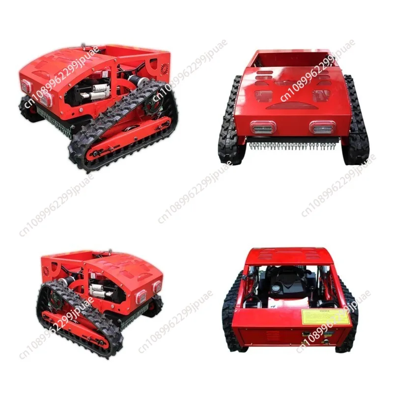 Crawler Remote Control Lawn Mower Lithium Battery Garden Weeding Machine