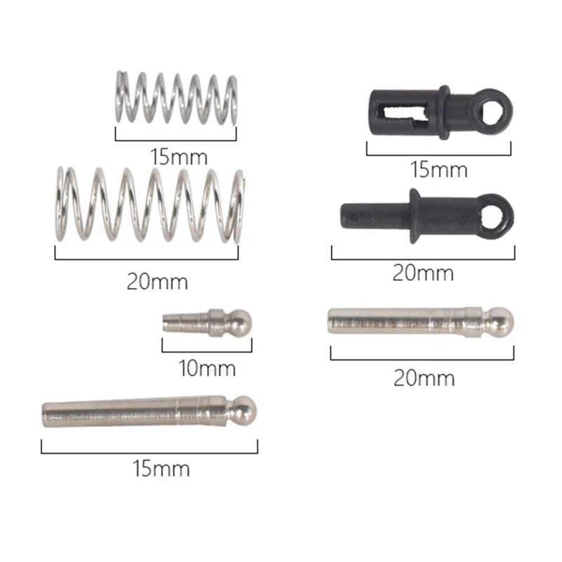 Für ldrc a86 ld1801 ld1802 ld1803 ld1804 a01 a02 vordere und hintere Stoßdämpfer rc Auto-Upgrade-Teile