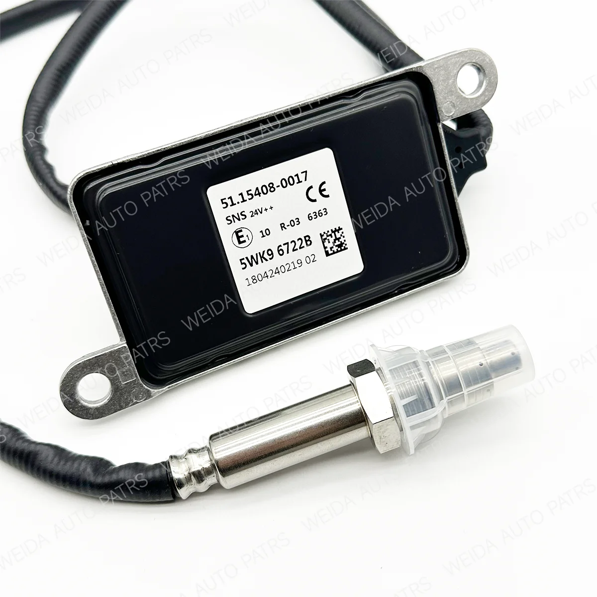 5WK96722B 51.15408-0017 5WK9 6722B 51154080017 24V  New Nitrogen Oxygen NOx Sensor 24VFor MAN Truck 24V