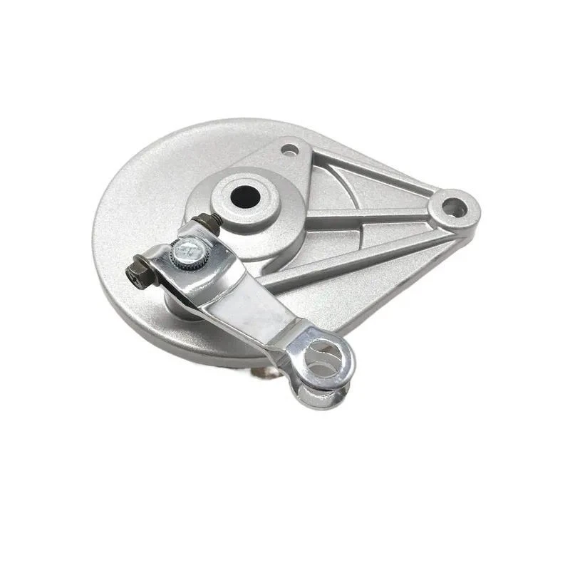 Rear Brake Drum Cover Assembly Power Bending Beam Compatible with JIALING 48Q JH70 Dayang DY100 Motorcycle Accessories