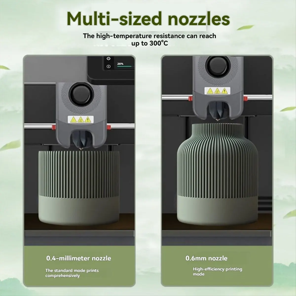 

Для комплекта Hot End AD5X 0,4 мм + 0,6 мм, высокотемпературная быстросъемная насадка для деталей экструдера AD5X [Дневник жизни]