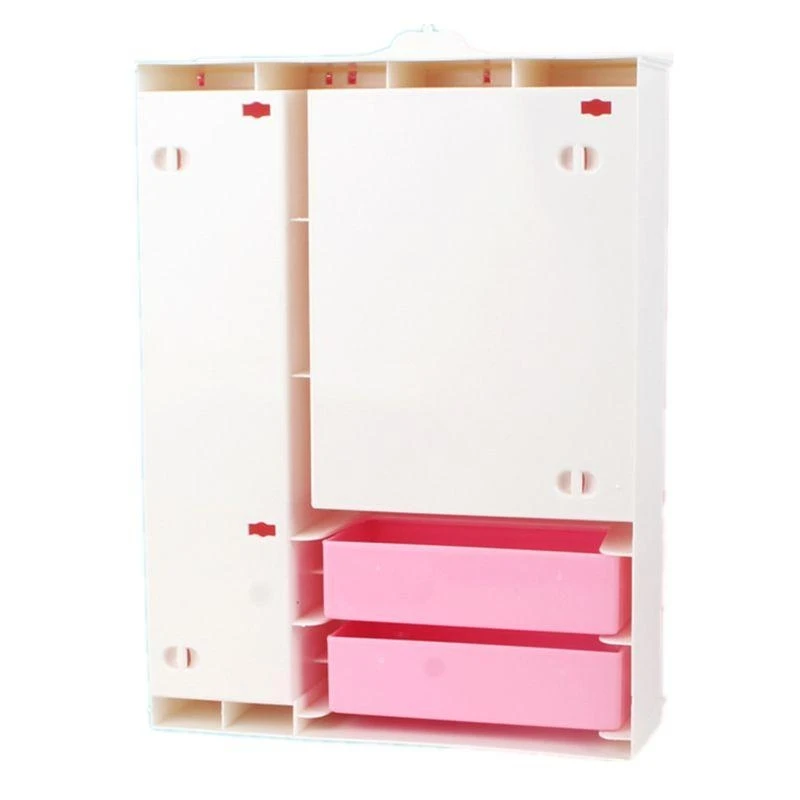 Kids Interactive Kids Party Pink Modern Wardrobe Decoration Plastic Training Portable Decorative Toy 15UB