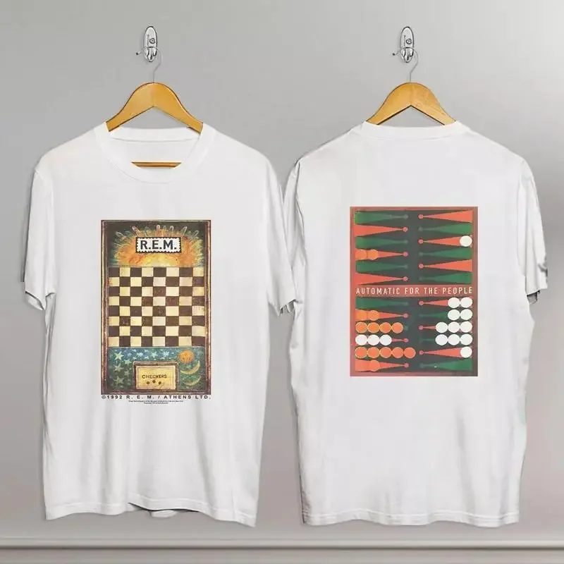 REM R E M Band Automatic For People T Shirt Full Size S 5XL