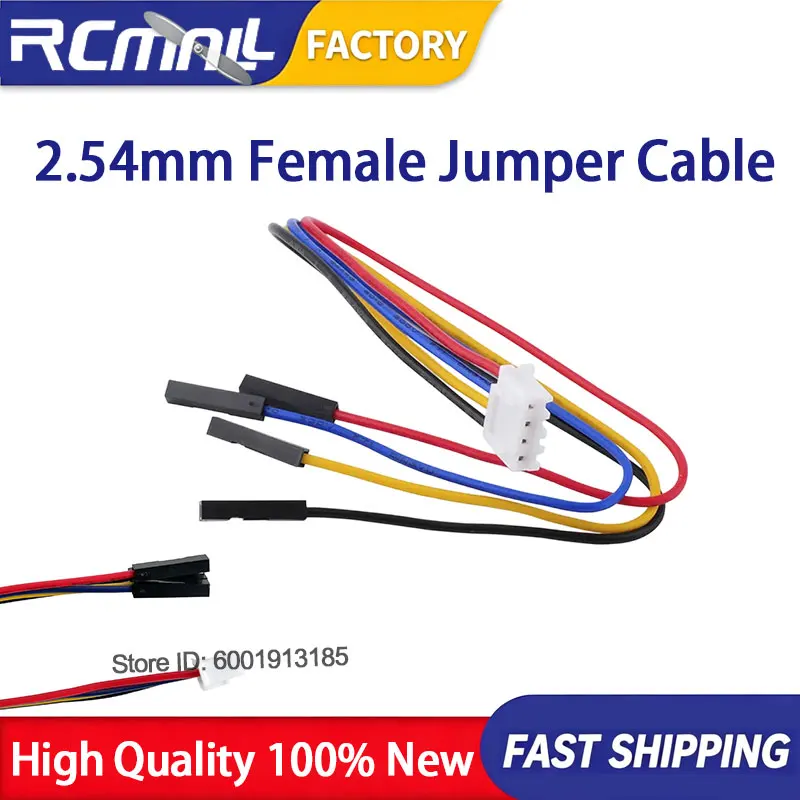 2.54mm Female Jumper Wires Cable Line with Header Connector for HMI Touch Display Module Board PC Peripherals Accessory Tool