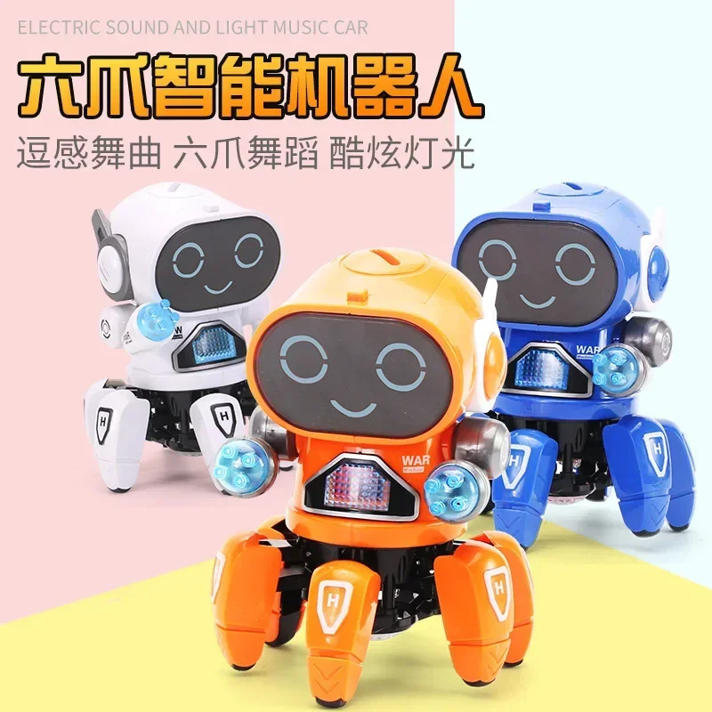 

Emo Robot Smart Robots Dance Voice Command Sensor, Singing, Dancing, Repeating Robot/ Toy for Kids Talkking Robots/