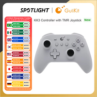 GuliKit KK3 Wireless Controller Bluetooth Gamepad with TMR Joystick Hall Effect Tiggers for Nintendo Switch Windows Android iOS
