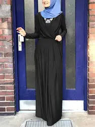 Ramadan Black Abaya Dubai Turkey Islam Muslim Long Dress Kaftan Abayas For Women Kebaya Caftan Robe Femme Musulmane