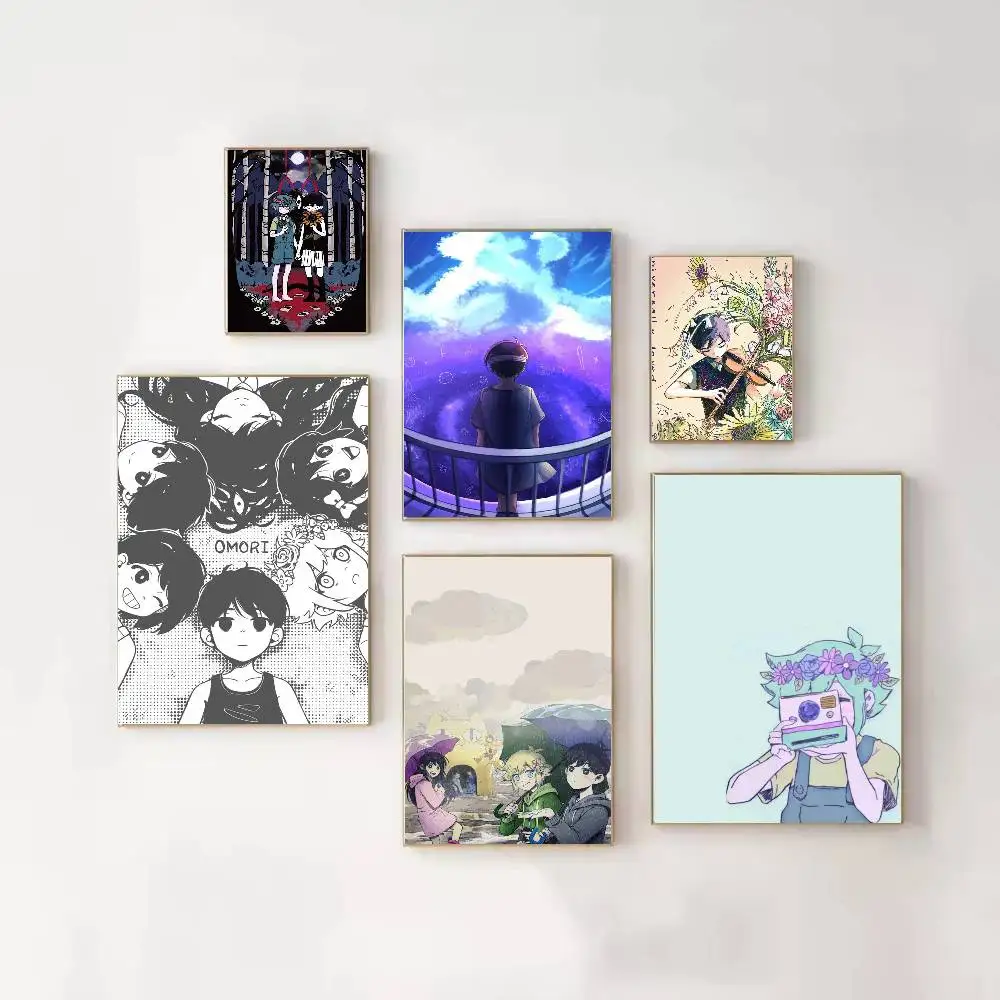 

Game O-Omori Poster HD Self Adhesive Waterproof Wall Art Ideal for Home Office Dorm Gift
