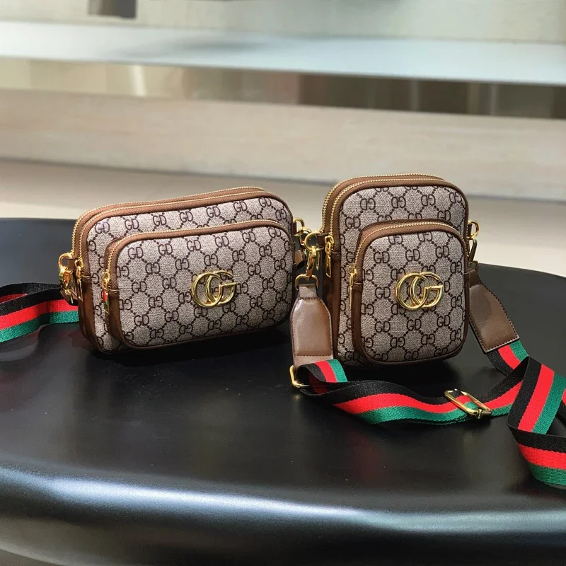 

New Elegant Chain Strap Shoulder Bag Luxury Style Zipper Crossbody Bag Fashion Ladies Party Handbag