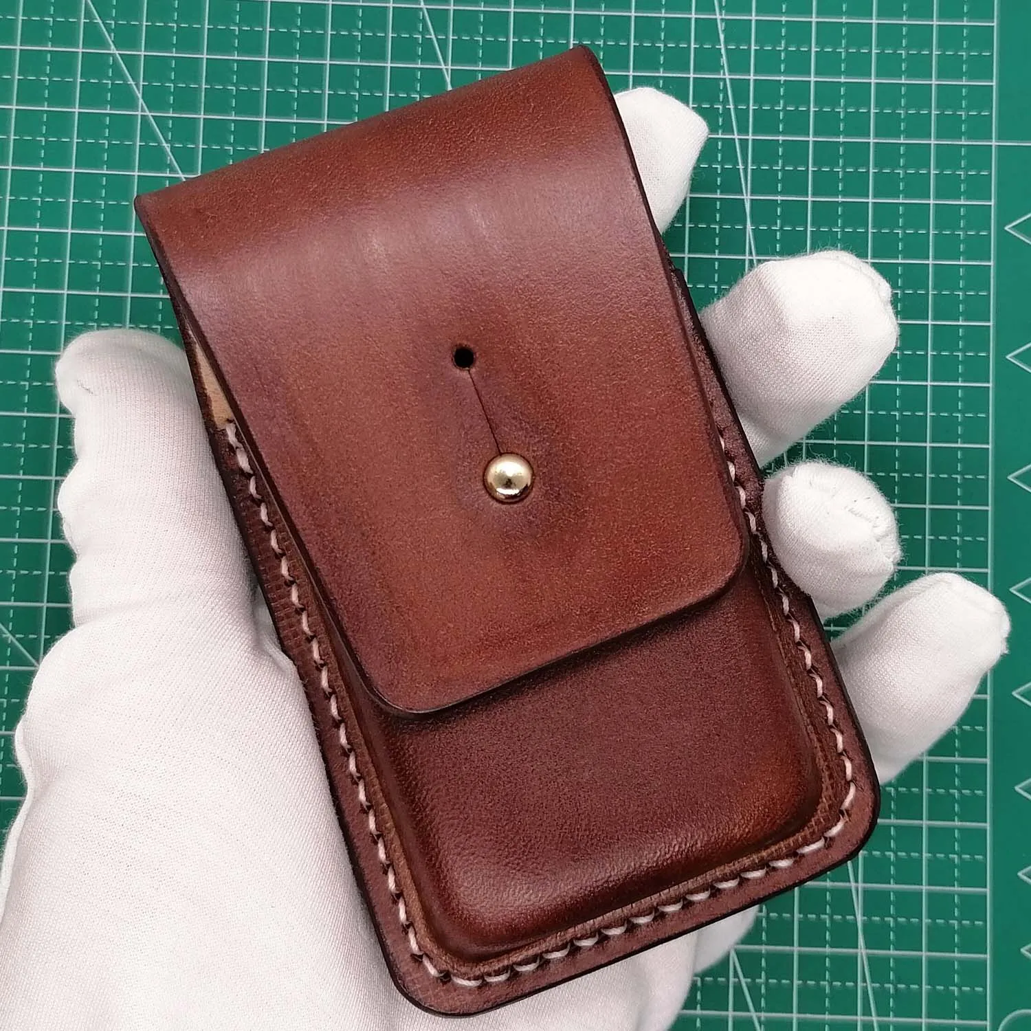 1 Hand Made Genuine Leather Sheath Pouch for Leatherman Took Kit