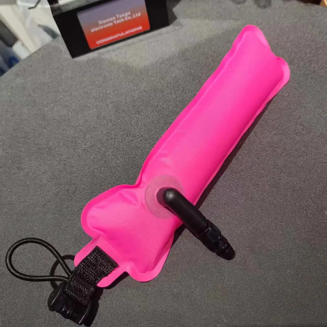 الغوص الفيل الصغير سحب قلادة سبائك الألومنيوم سلك صغير عجلة SMB العوامة ، إشارة تحذير قضيب الملحقات الصغيرة تذكارية #2