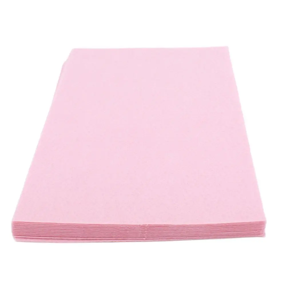 Royal Korean Pink Diy Craft Nonwoven Felt Fabric,Solid Color Polyester Cloth,For Sewing Toys Home Decoration Materials