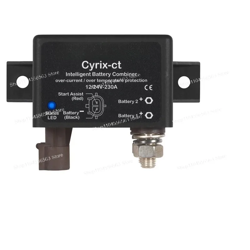 Victron Cyrix Battery Isolator 12V/24V-230A Intelligent Combiner Relay [EU Import] Caravan Marine