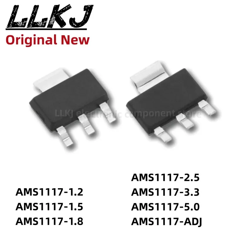 1Pcs AMS1117-3.3V/1…
