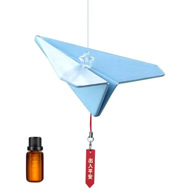 

Car Air Freshener Perfume Creative Paper Airplane Modeling Auto Ornaments Perfume Pendant Aromatherapy Pendant For Birthday