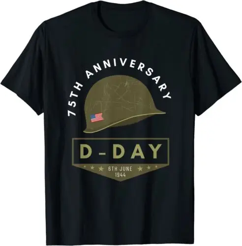 D-Day 75th Anniversary - WWII Memorial Great Gift Idea T-Shirt S-5XL