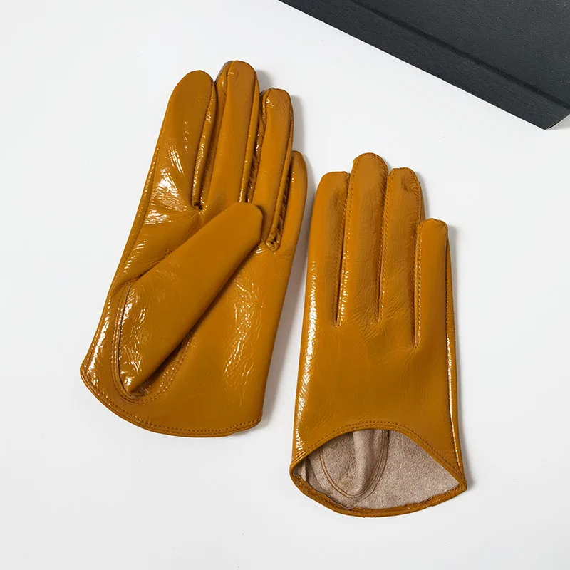 Real Leather Gloves Female Spring Autumn Thin Style Touch screen Fashion Sheepskin Women Gloves