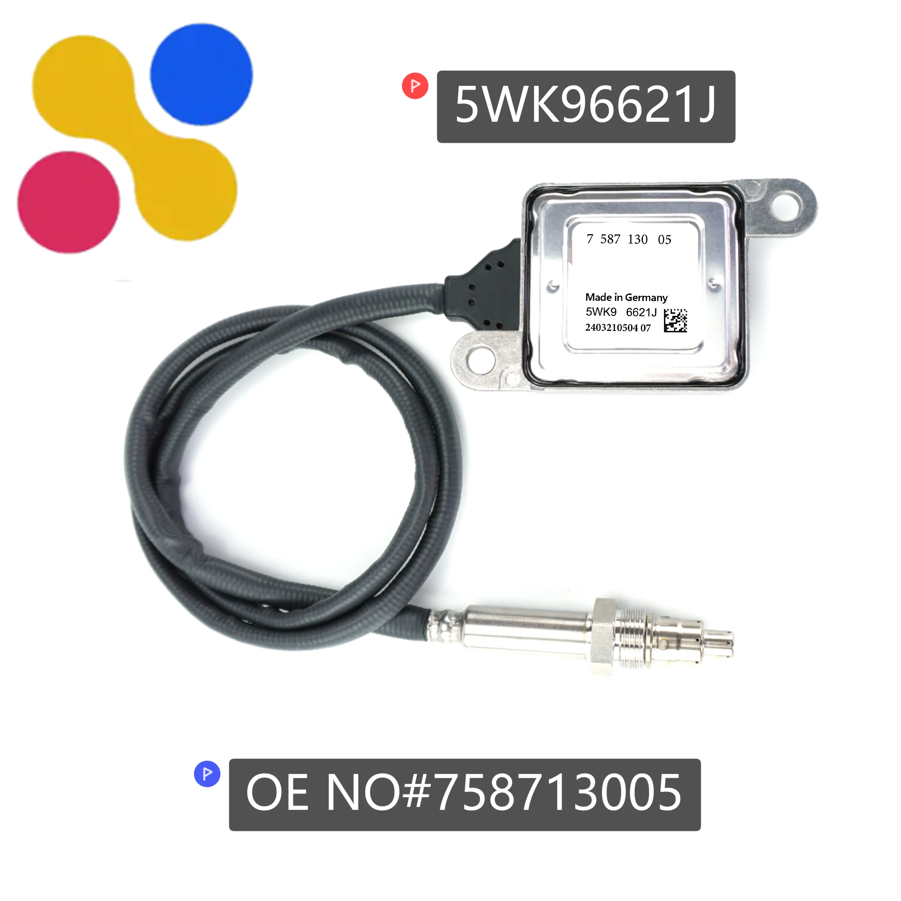 

758713005 5WK96621J NOx Sensor New Wholesale Nitrogen Oxide Sensor For BMW E90 E91 E92 E93 E81 E82 E87 E88 Truck Parts