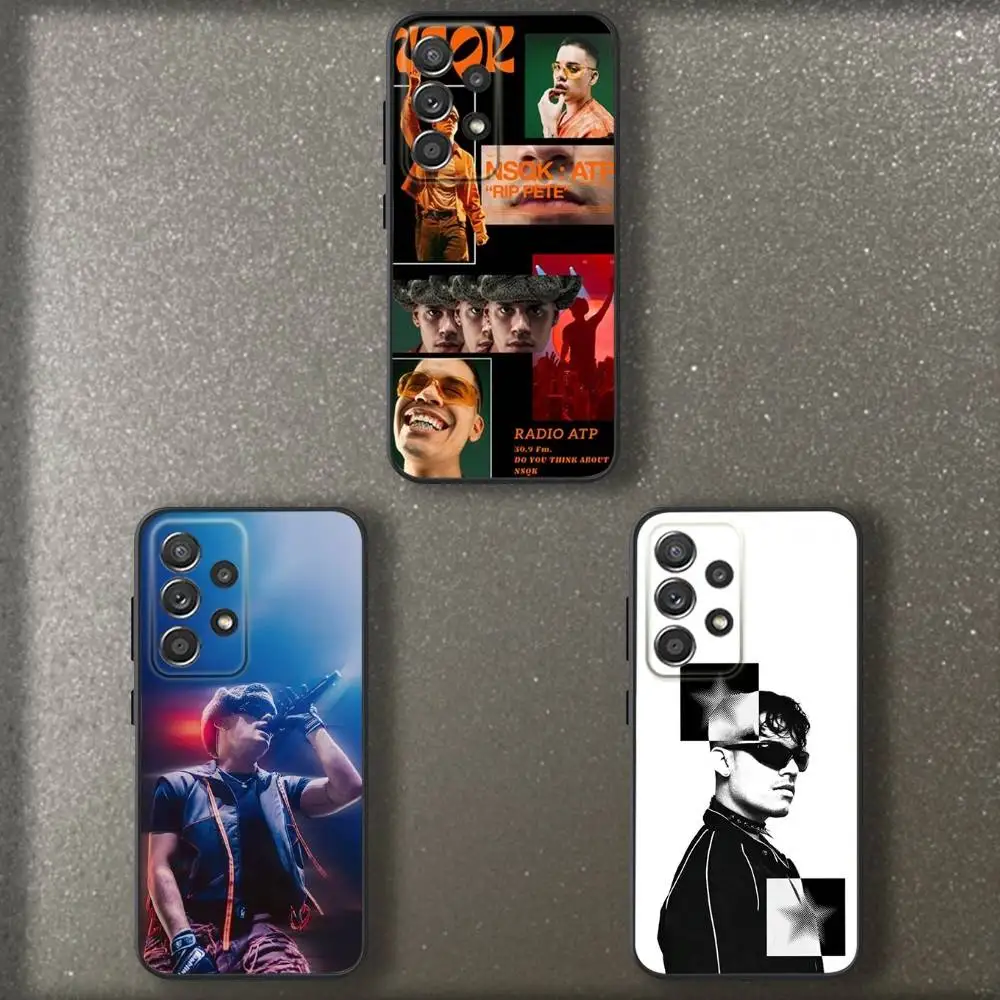 

Singer N-Nsqks Phone Case For Samsung S 25,24,23,22,30,21,10,9,Ultra,Plus,Lite,FE,4,5 G Soft Black Case