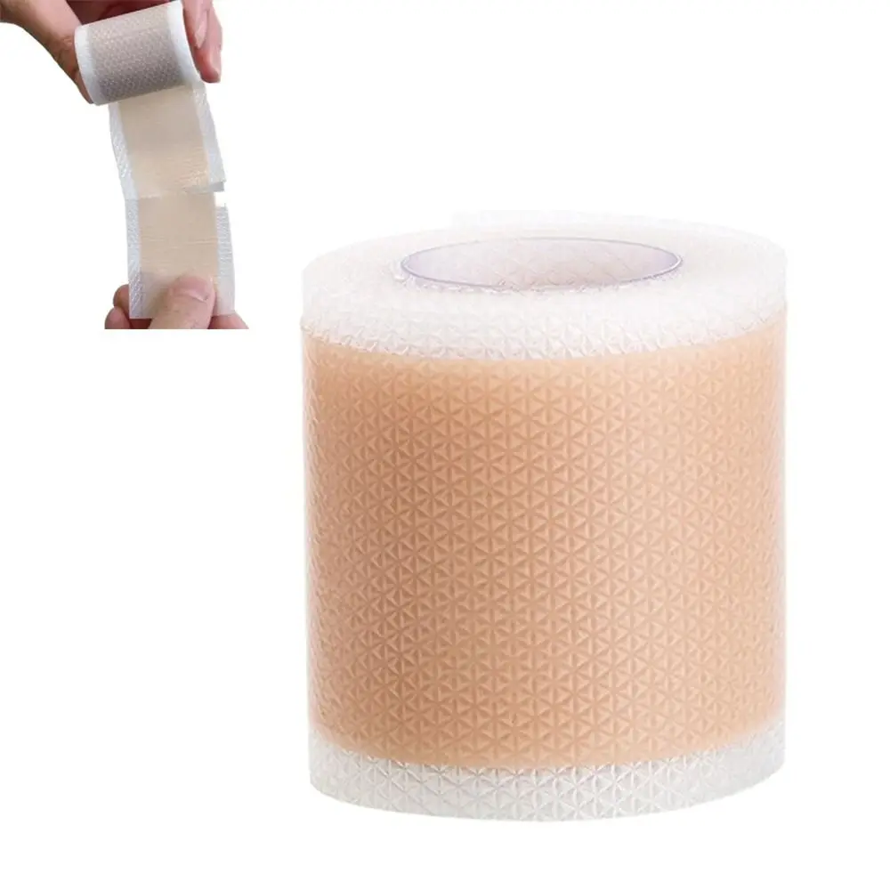 ذاتية اللصق سيليكون ندبة ورقة لفة سهلة المسيل للدموع قابلة لإعادة الاستخدام رقع العناية بالندبات مقاوم للماء 4*300 سنتيمتر بقع الجلد العالمي