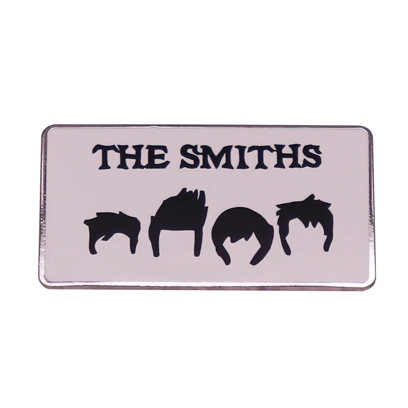 The Smiths Rock Band Enamel Pin Lapel Pin for Clothes Brooches on Backpack Briefcase Badge Jewelry Decoration Gifts for Friend