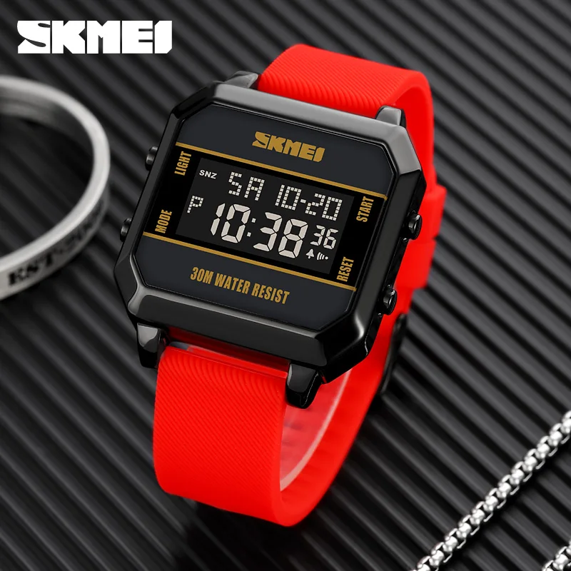 New Fashion Sport Watch Top Brand SKMEI Men\'s Wristwatches Countdown Chronograph Digital Watches For Man Alarm Clock Mens