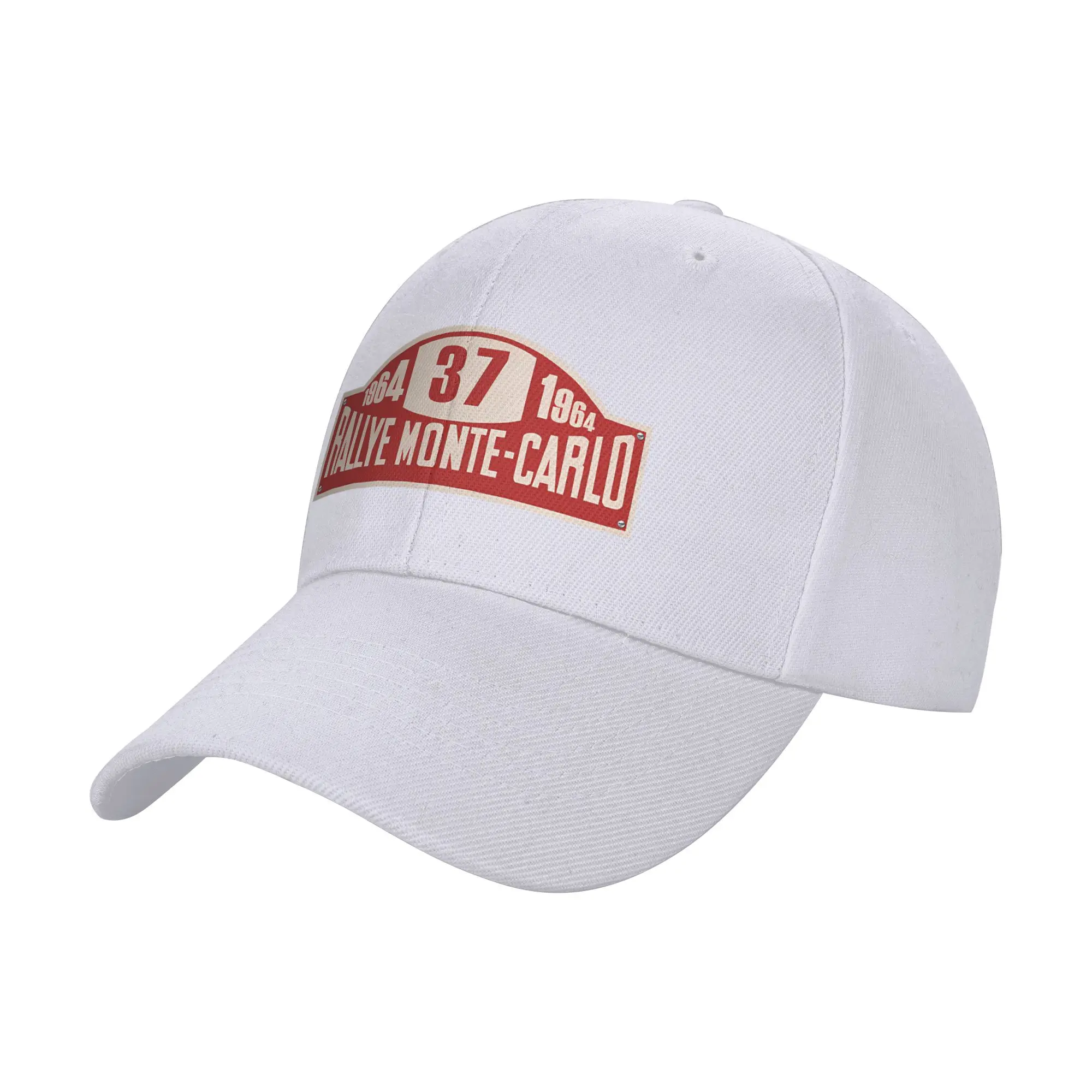 Gorra de béisbol con visera curvada transparente de Mark Rogan, estilo Rally de Monte Carlo 1964
