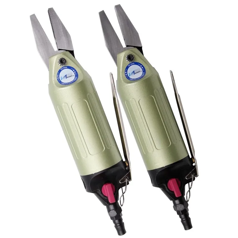 Baima Hs-30 Air Scissors Y8 Blade Head, K8 Pneumatic Scissors Blade, Clamp-Type Cutting Head, Non-Toothed Pointed Pliers