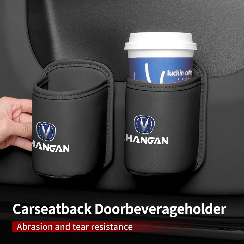 Car Door Water Cup Holder Coffee Cup Storage Box Auto Accessories For Changan CS75 CS35 CS15 CS95 RAETON CX70 CS55 EADO CX20