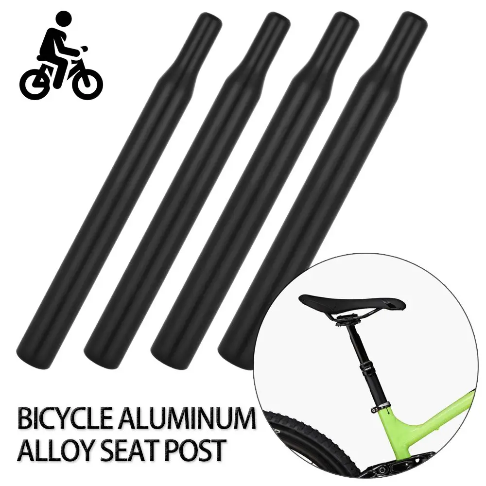 Tija de sillín de bicicleta para deportes al aire libre, tubo de asiento de bicicleta de montaña, tubo de soporte de 25,4/28,6mm