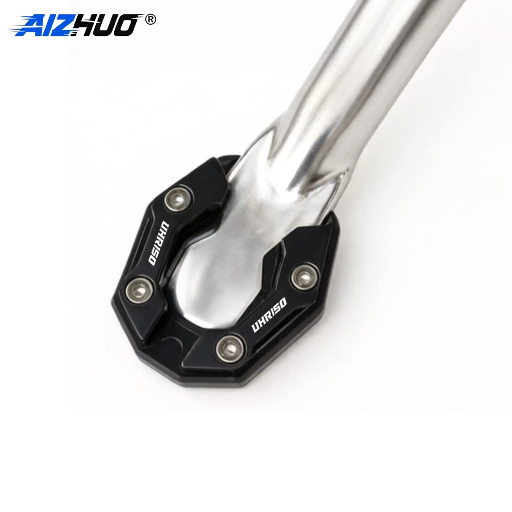 For Haojue UHR150 UHR 150 UHR125 UHR 125 2023 2024 2025 Motorcycle Accessories Kickstand Side Stand Enlarger Extension Plate Pad
