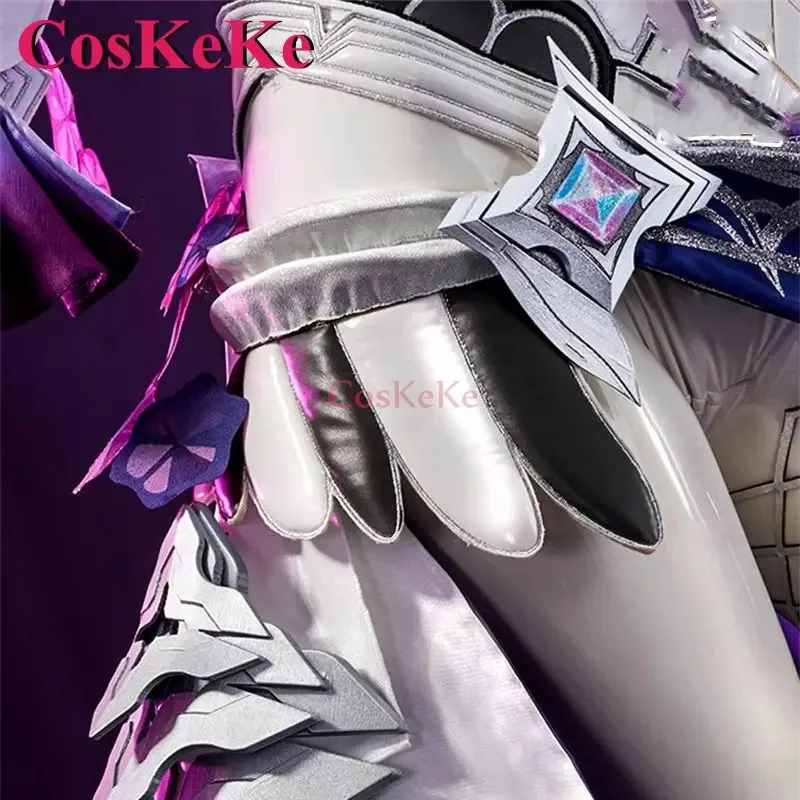CosKeKe Kiana Kaslana Cosplay Game Honkai Impact 3 Costume Sweet Elegant Uniform Dress Halloween Party Role Play Clothing S-XXL