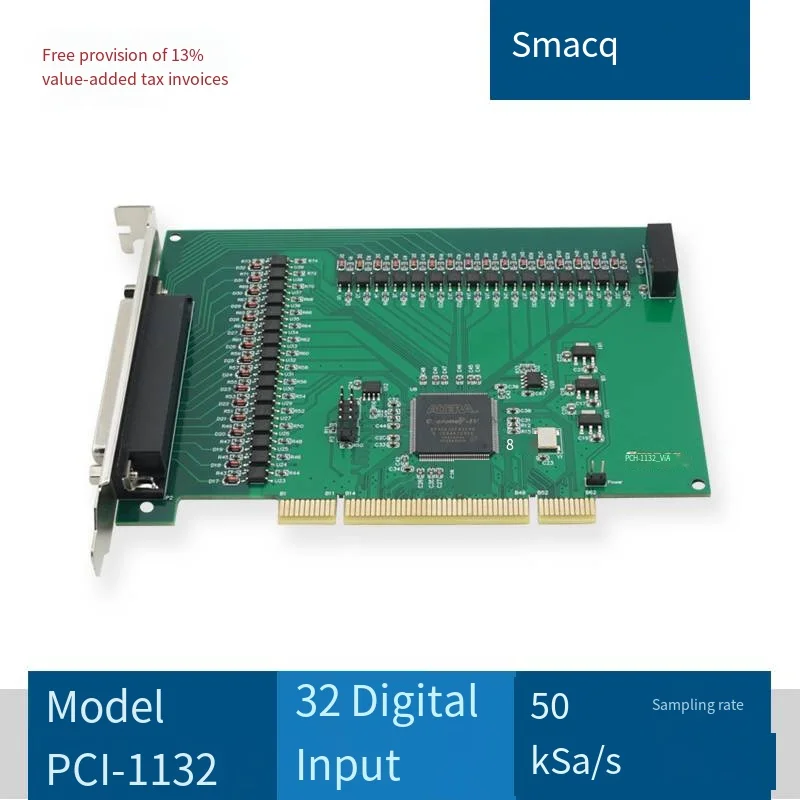 2026 New PCI-1000 Series Digital I/O Acquisition Card Smacq32 Digital Input-output 50K Sampling Rate LabVIEW