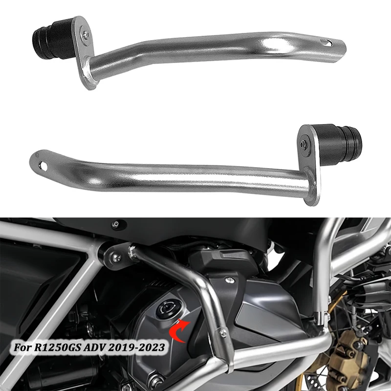 For BMW R1250GS R 1250 GS ADV R1250 GS Adventure 2019-2023 Motorcycle Reinforcement Crash Bar Engine Protector Guard Bars Bumper