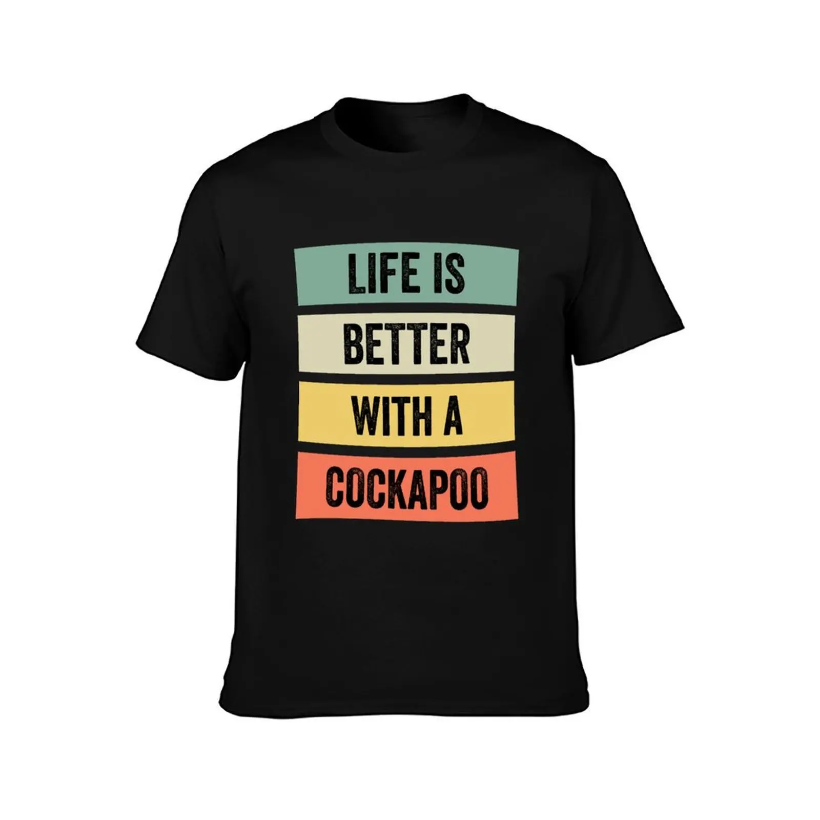 Life is Better With a Cockapoo T-Shirt Moisture Wicking Athletic T-Shirt