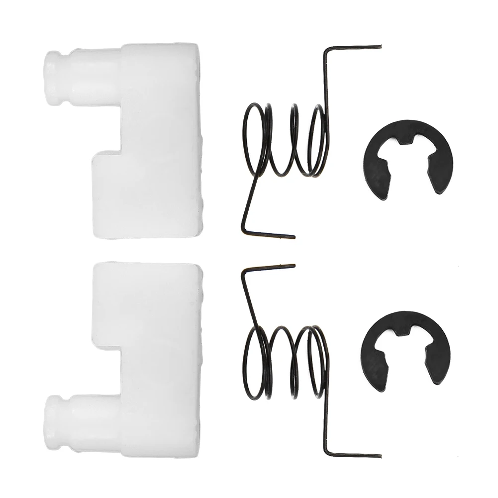 6 шт./компл., лапка стартера маховика, пружинный зажим, отдача для бензопилы 4500/5200/5800 2 * лапка стартера 2 * пружина 2 * зажим