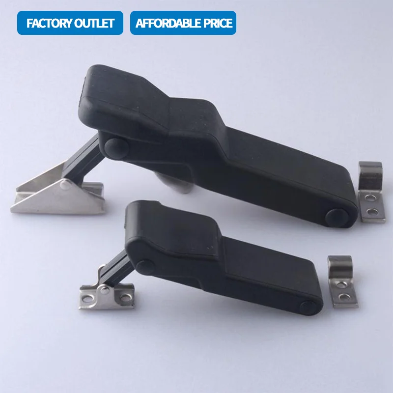 

(5 Pieces) Black Plastic Concealed Fixing Buckle Suitable For Car Toolbox Equipment Box Distribution Box Cabinet Door