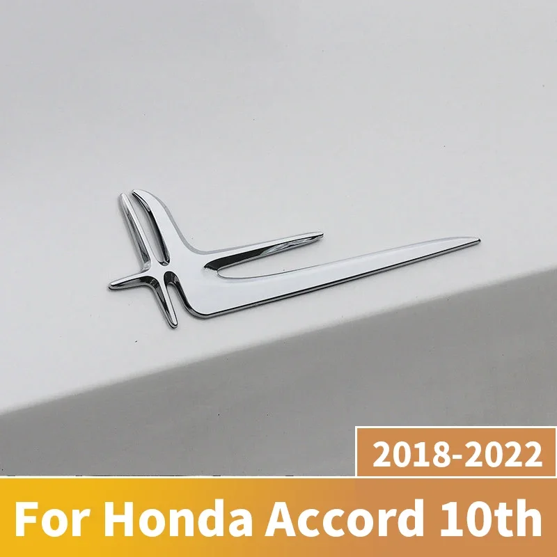 

Для Honda Accord 2018-2021 2022 10-й автомобиль 3D значок бокового крыла эмблема модифицированная маркировка боковая наклейка отделка спортивный стиль модификация