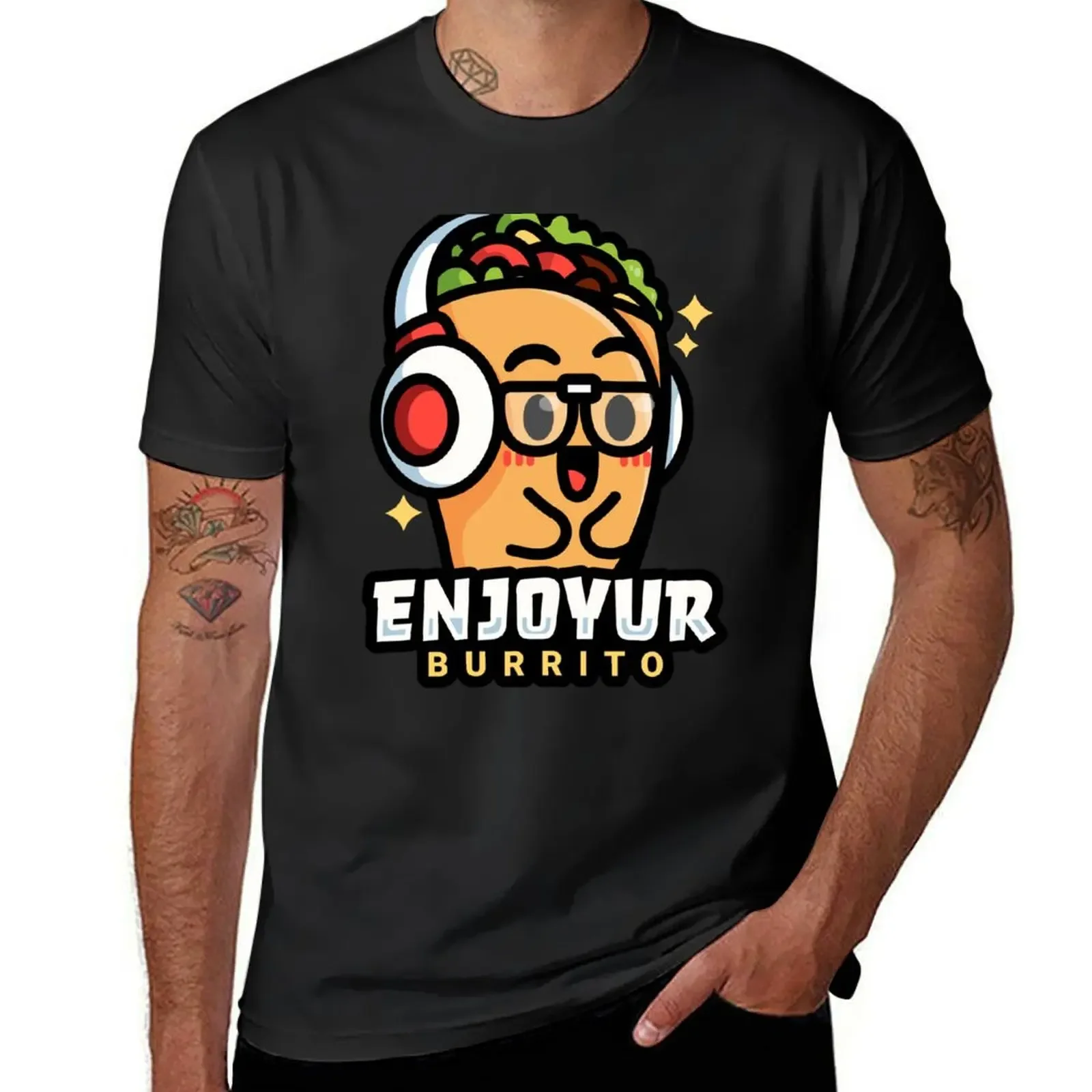 

EnjoyUrBurrito T-Shirt Personalized t-shirt street wear men workout shirt