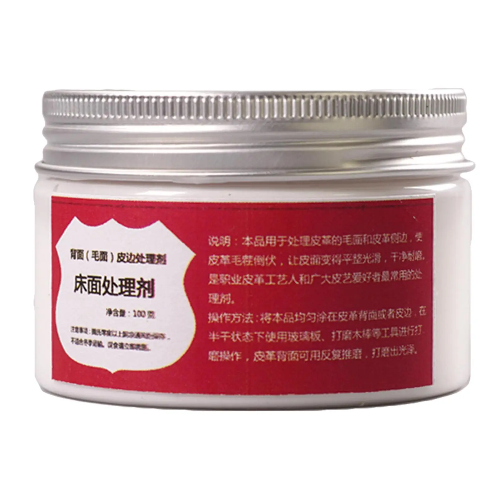 Leather Edge Burnisher Glue 100ml Hand Polished Finishing Gum for Tools for Leather Craft and DIY Projects