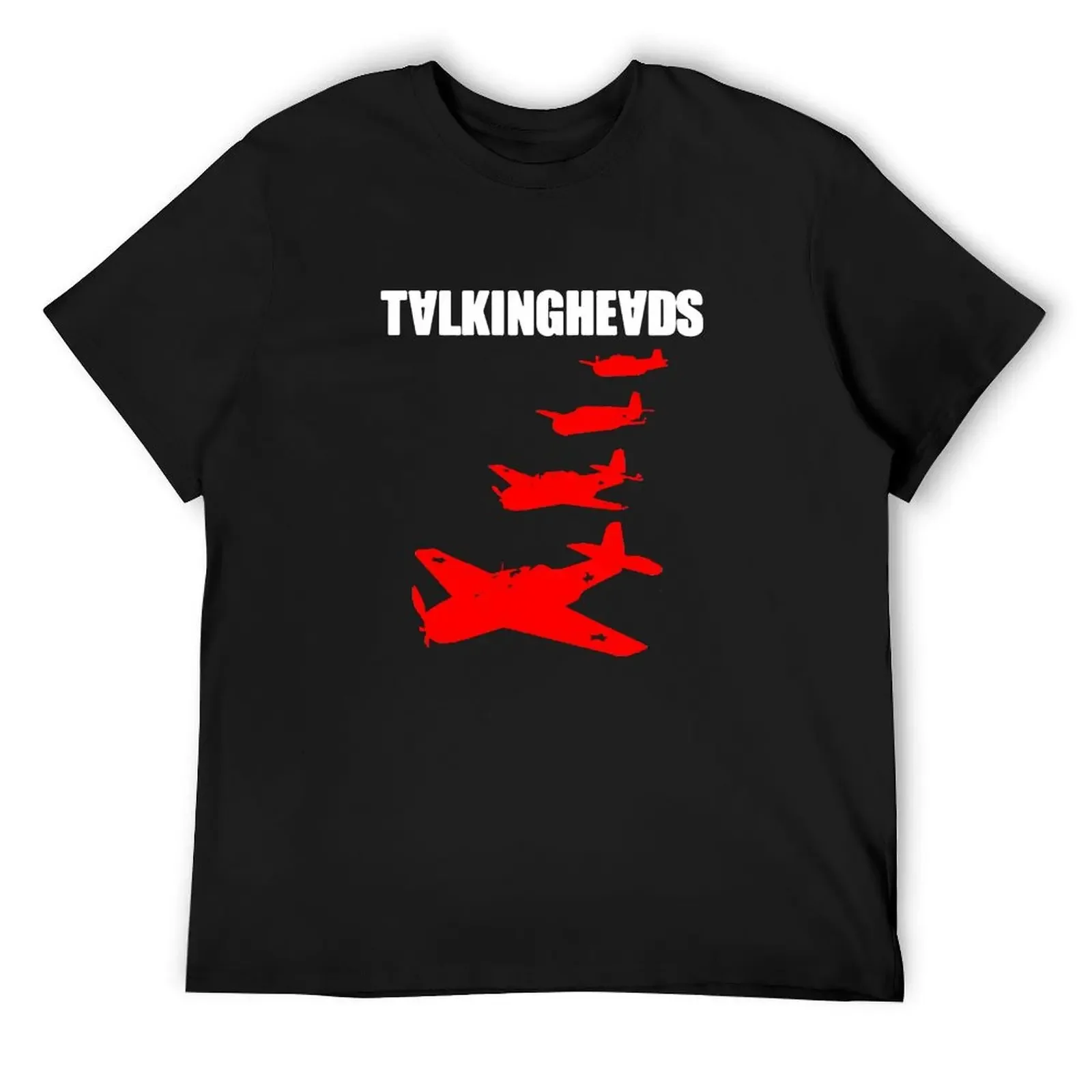 

Talking Heads Planes T-Shirt summer tops kawaii clothes customs vintage clothes slim fit t shirts for men