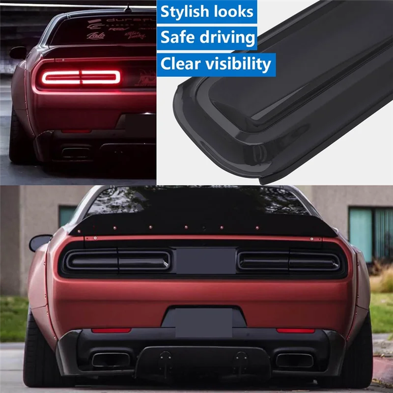 

Tail Light Cover Rear Light Guard Taillight Cover For Dodge Challenger Taillight Decorative Upper Taillight Cover