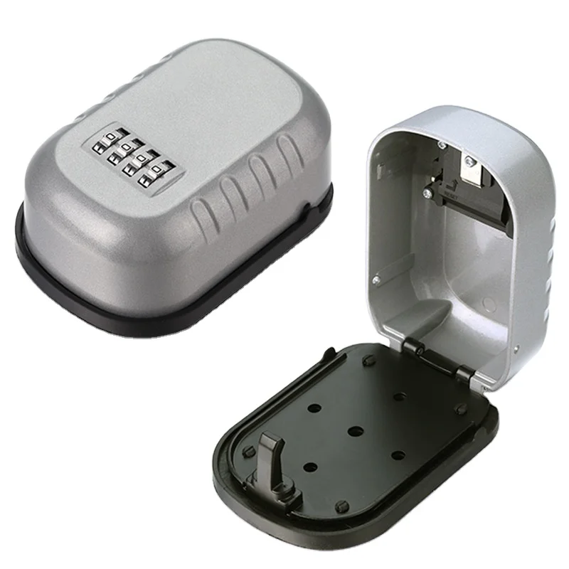 Outdoor Wall Mounted Code Key Box with Combination Store Keys High Security Lock Home Key Storage Lock BOX