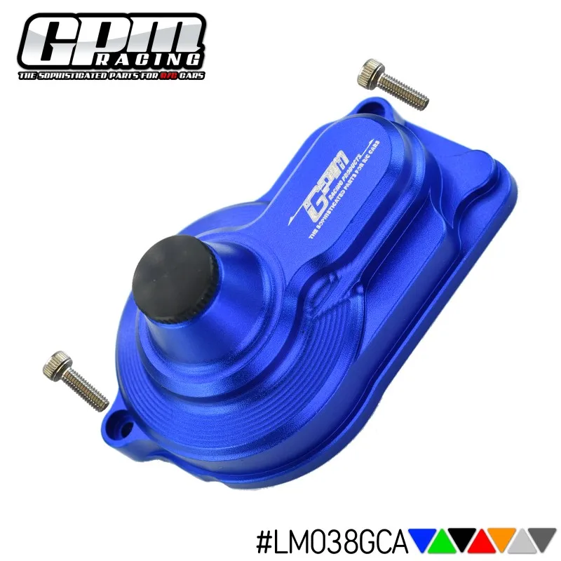 GPM Aluminum Rear Main Gear Cover For LOSI 1/18 Mini-T 2.0 1/16 Mini-B