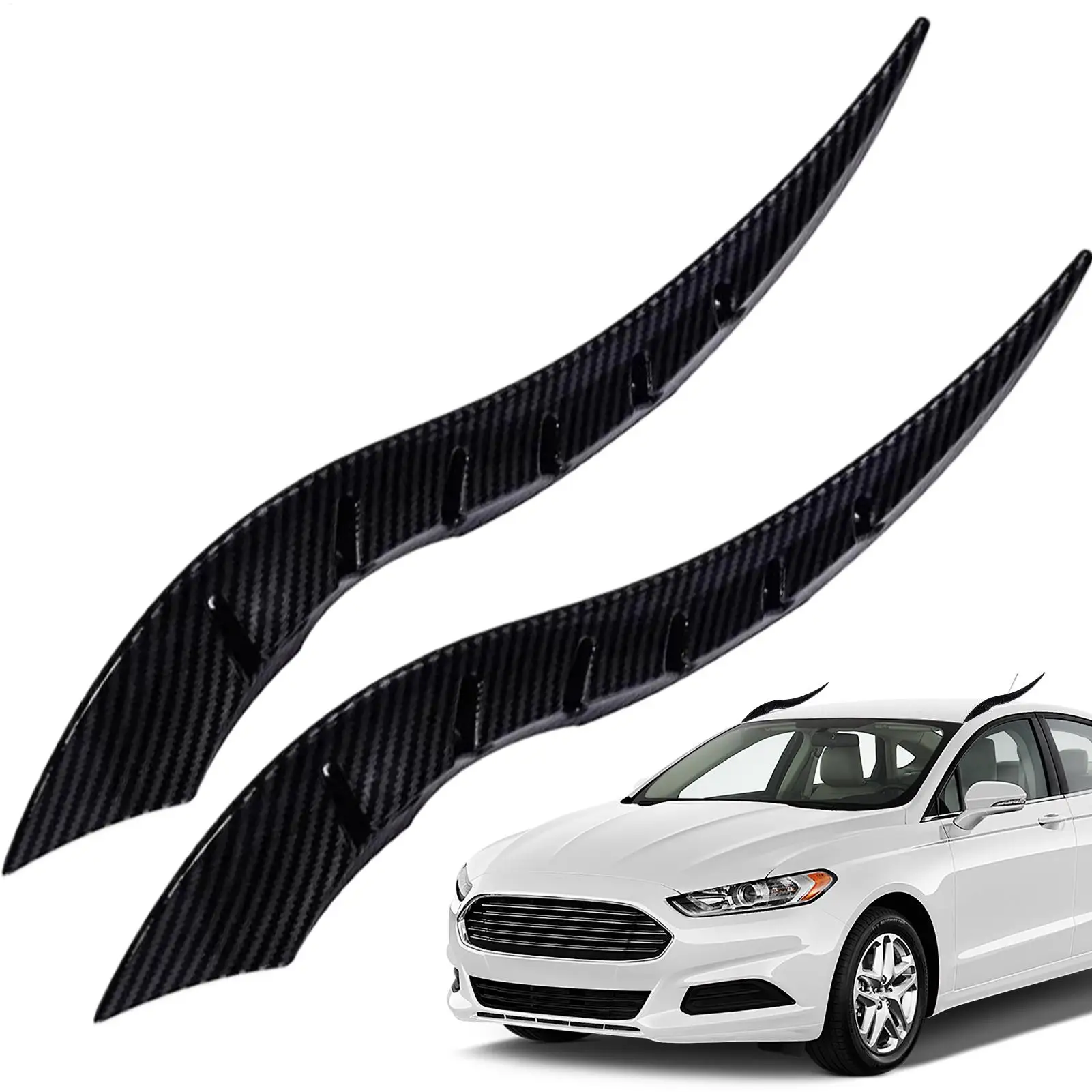 

Car Decorations Exterior Vehicle Roof Dragon Horn Decoration 2 Pieces Truck Modification Decorative For Halloween Party Wedding